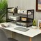 2/3/4 Tiers Flat and Slant Metal Shoe Rack for Entryway Hallway